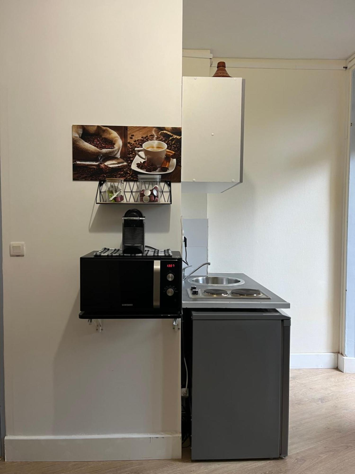 Charmant Studio Spacieux Paris Bagian luar foto